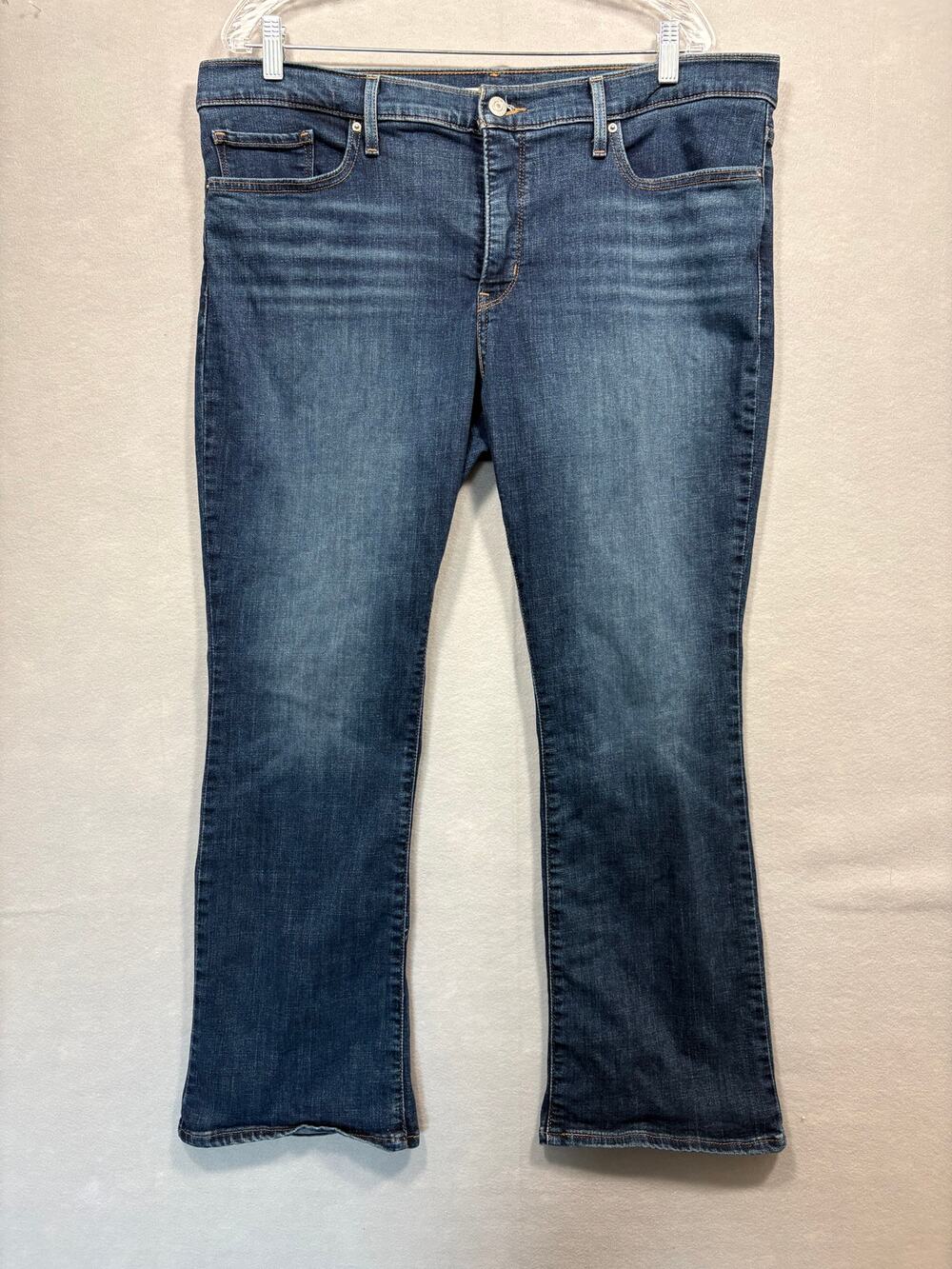 Levi's 315 Shaping Bootcut Jeans W34 L30 Dark Wash